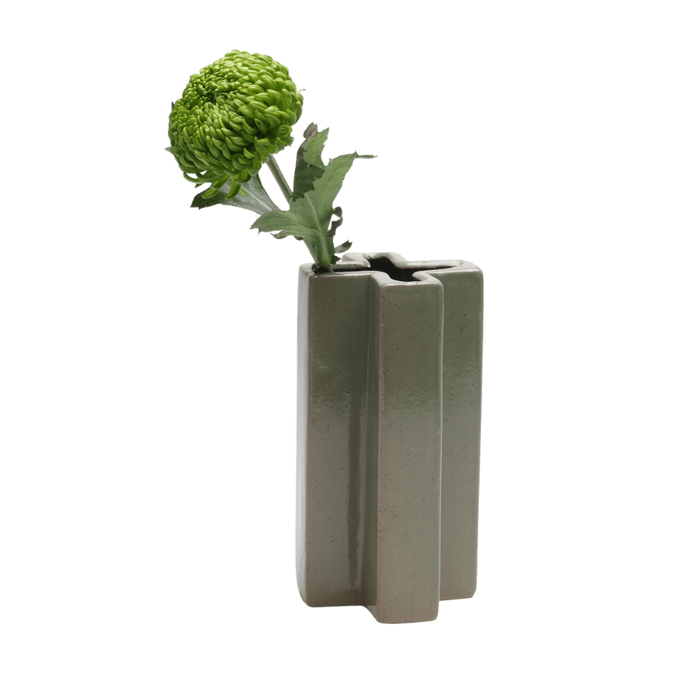 Jargogle Ceramic Unique Flower Vase - Chive US Wholesale