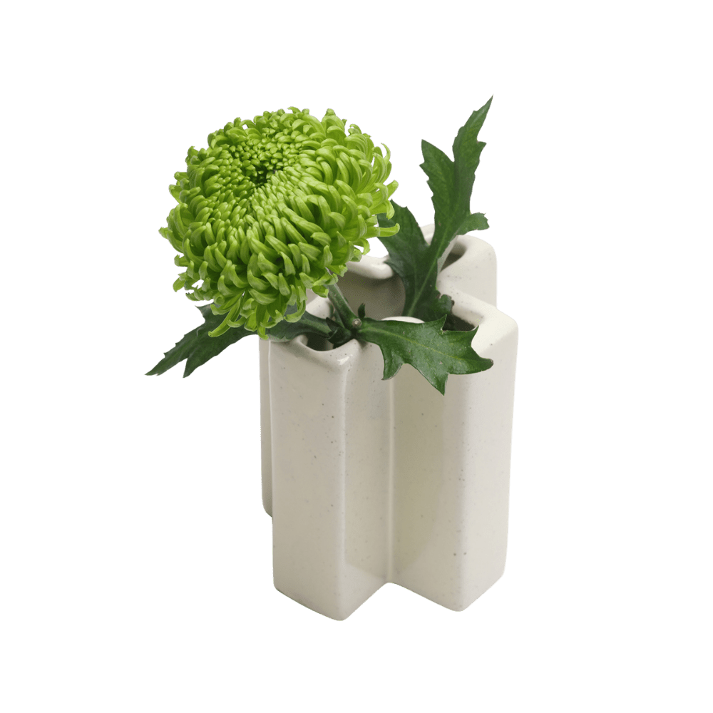 Jargogle Ceramic Unique Flower Vase - Chive US Wholesale