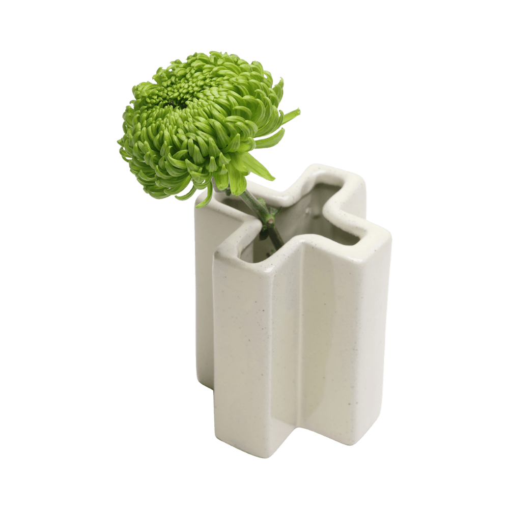 Jargogle Ceramic Unique Flower Vase - Chive US Wholesale