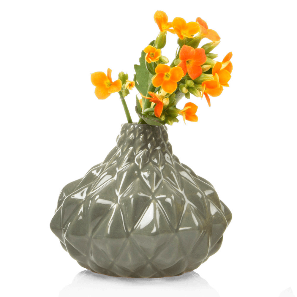 Juvel Ceramic Geometric Flower Vase Kit - Chive US Wholesale