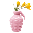 Kapow Ceramic Grenade Flower Vase Unique - Chive US Wholesale