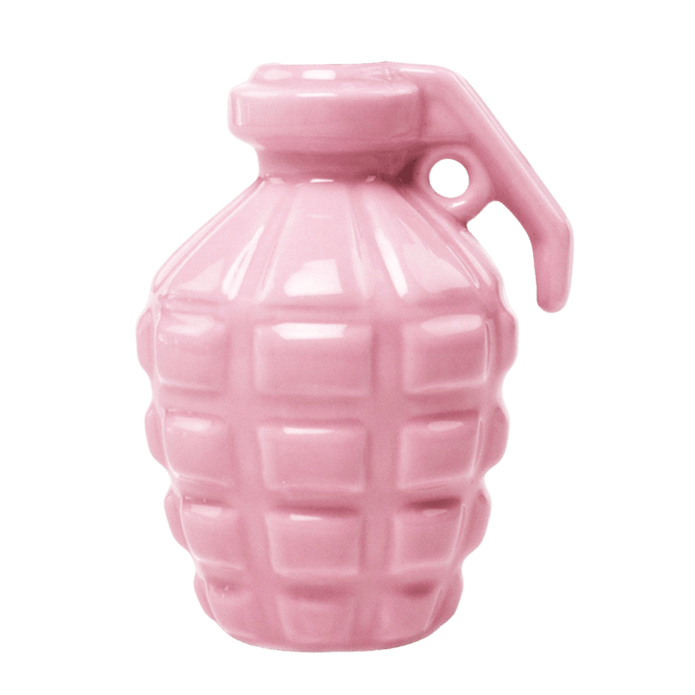 Kapow Ceramic Grenade Flower Vase Unique - Chive US Wholesale