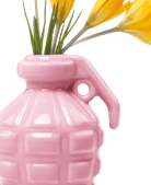 Kapow Ceramic Grenade Flower Vase Unique - Chive US Wholesale