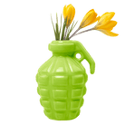 Kapow Ceramic Grenade Flower Vase Unique - Chive US Wholesale