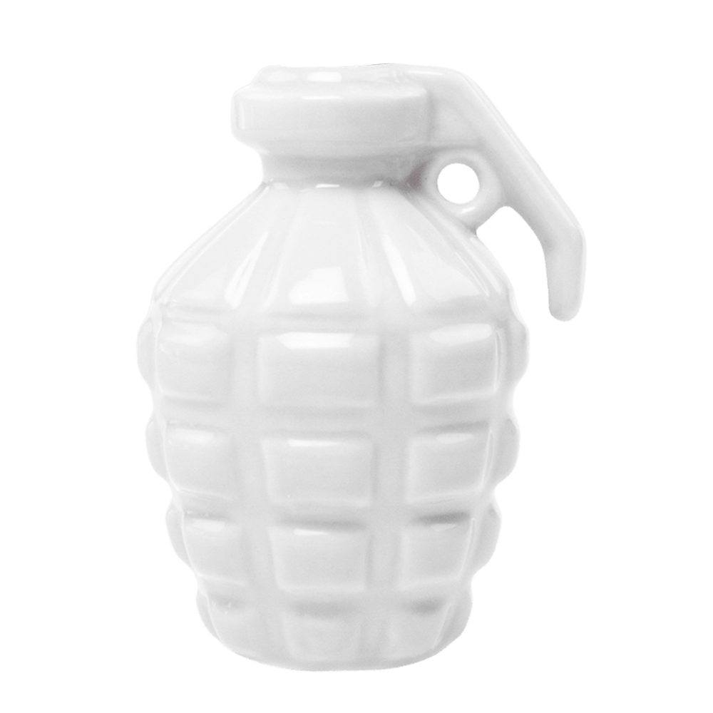 Kapow Ceramic Grenade Flower Vase Unique - Chive US Wholesale