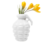 Kapow Ceramic Grenade Flower Vase Unique - Chive US Wholesale