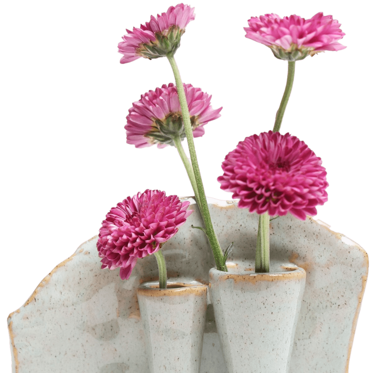 Lotus Ceramic Floral Bud Vase - Chive US Wholesale