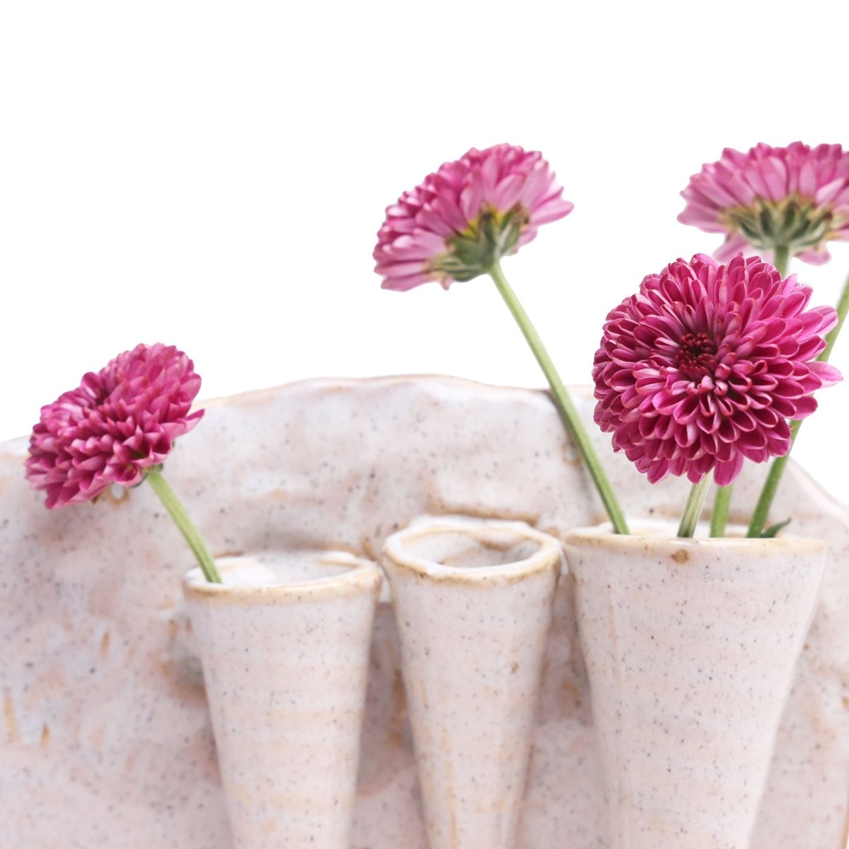 Lotus Ceramic Floral Bud Vase - Chive US Wholesale