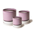 Minute Ceramic Pot And Saucer With Drainage Sets - Chive US Wholesale