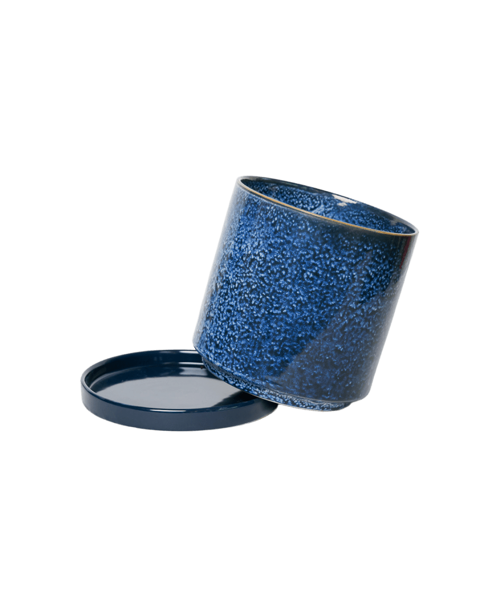 Minute Ceramic Pot And Saucer Set With Drainage - Chive US Wholesale