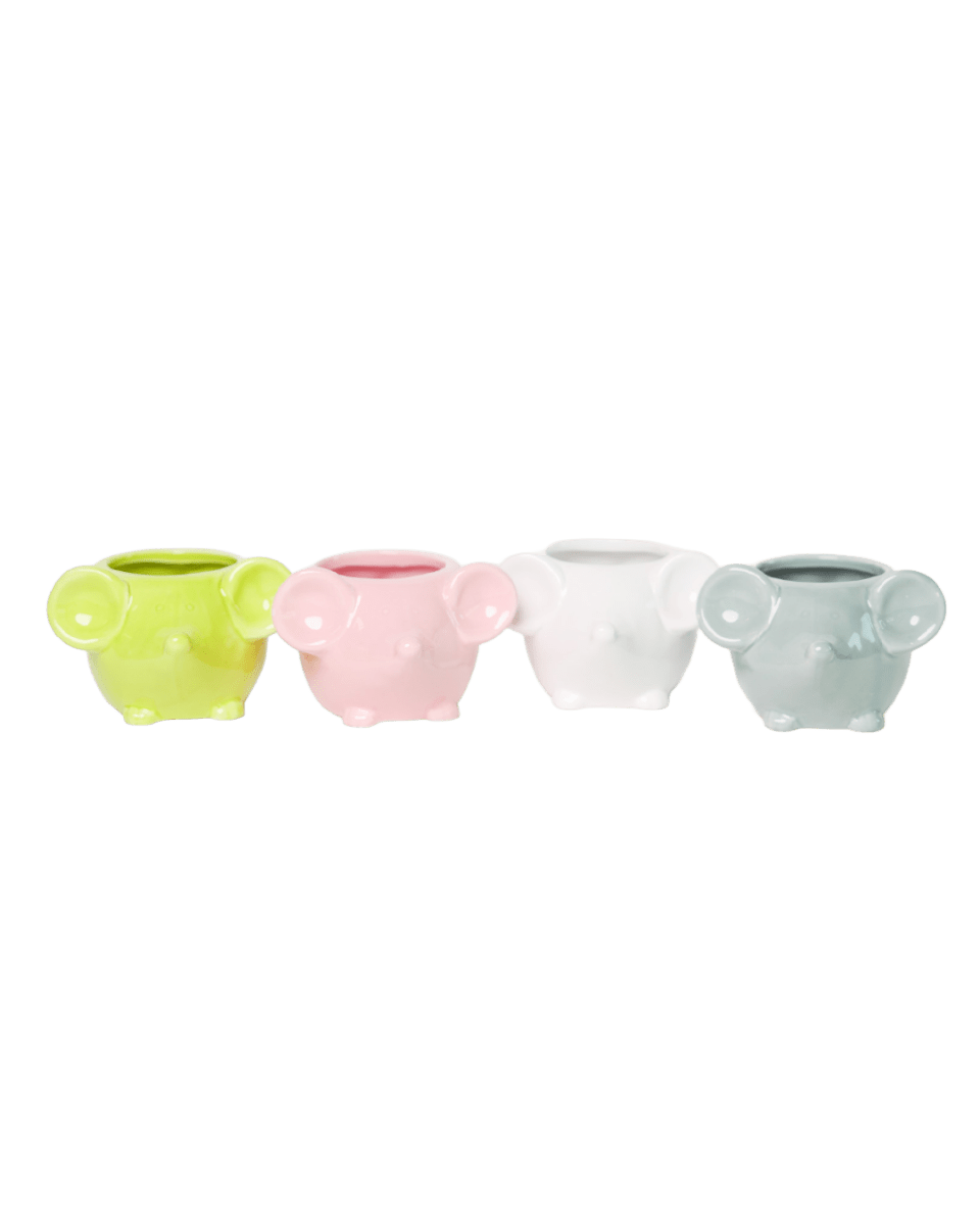 Mouse Ceramic Indoor Plant Pot For Succulents - Chive US Wholesale