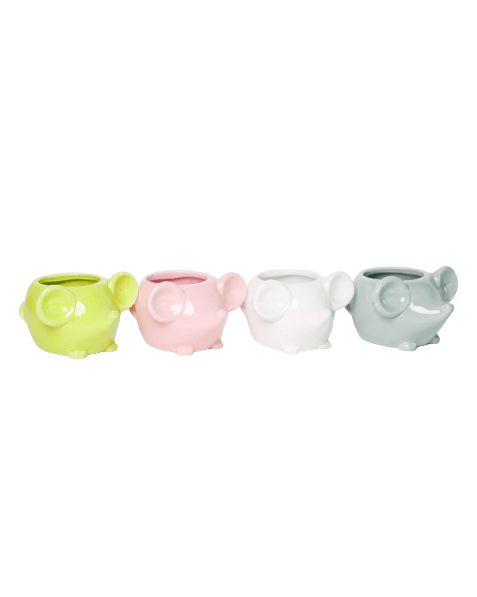 Mouse Ceramic Indoor Plant Pot For Succulents - Chive US Wholesale