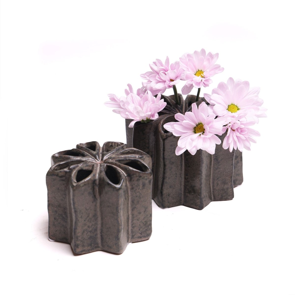 Misty Ceramic Flower Vase - Chive US Wholesale