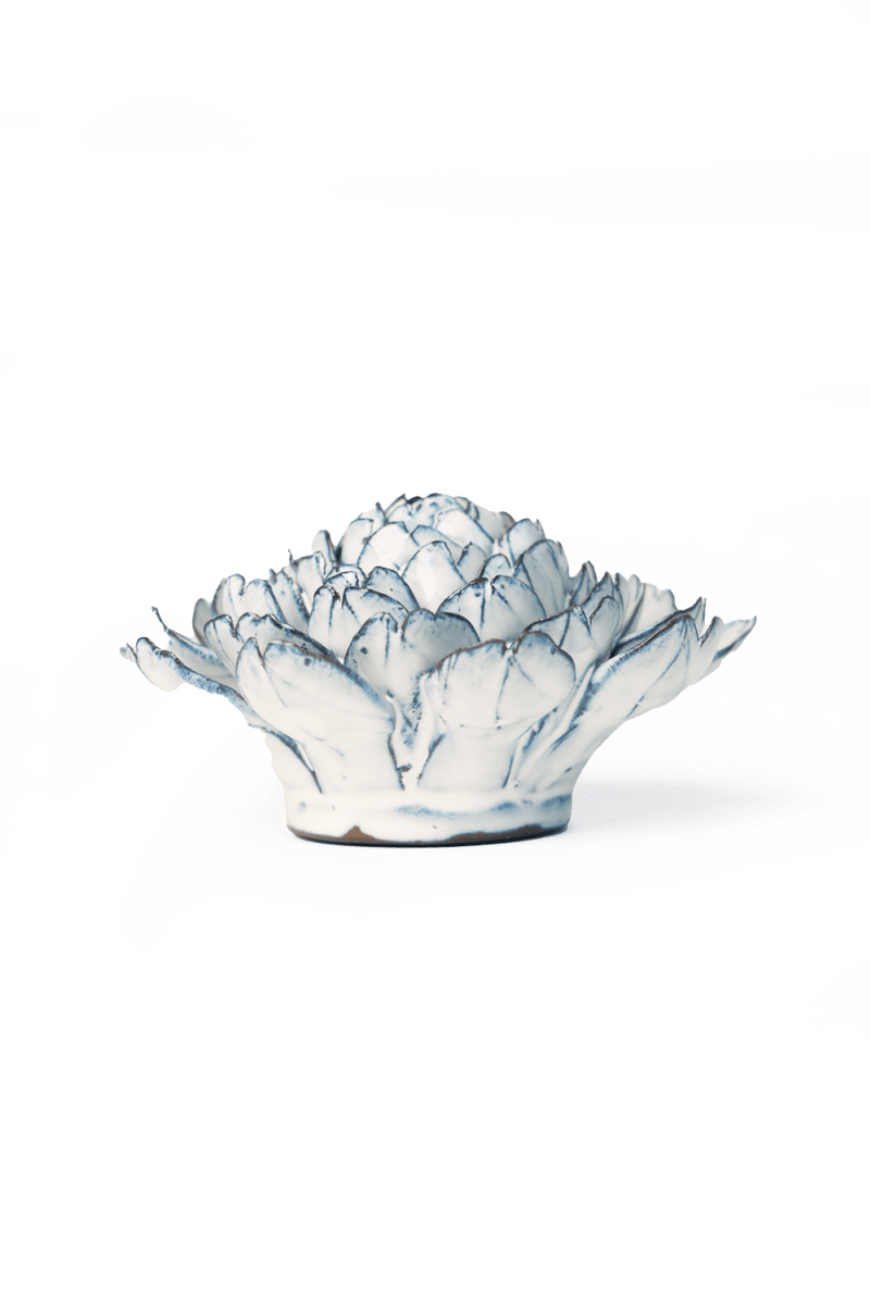 Nantucket Ceramic Flower Blue White Tree Peony - Chive US Wholesale