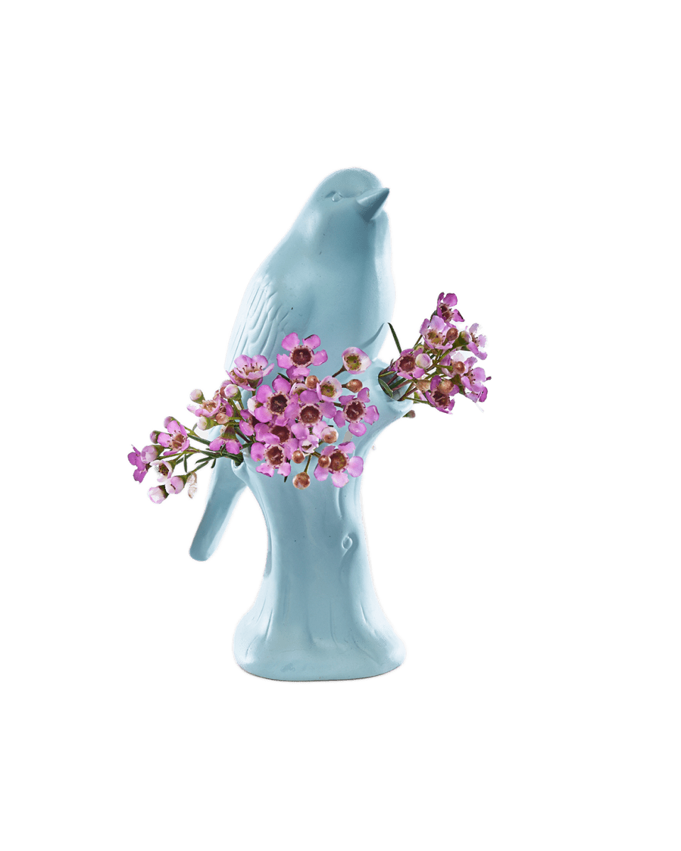 Bird Porcelain Modern Flower Vase - Chive US Wholesale