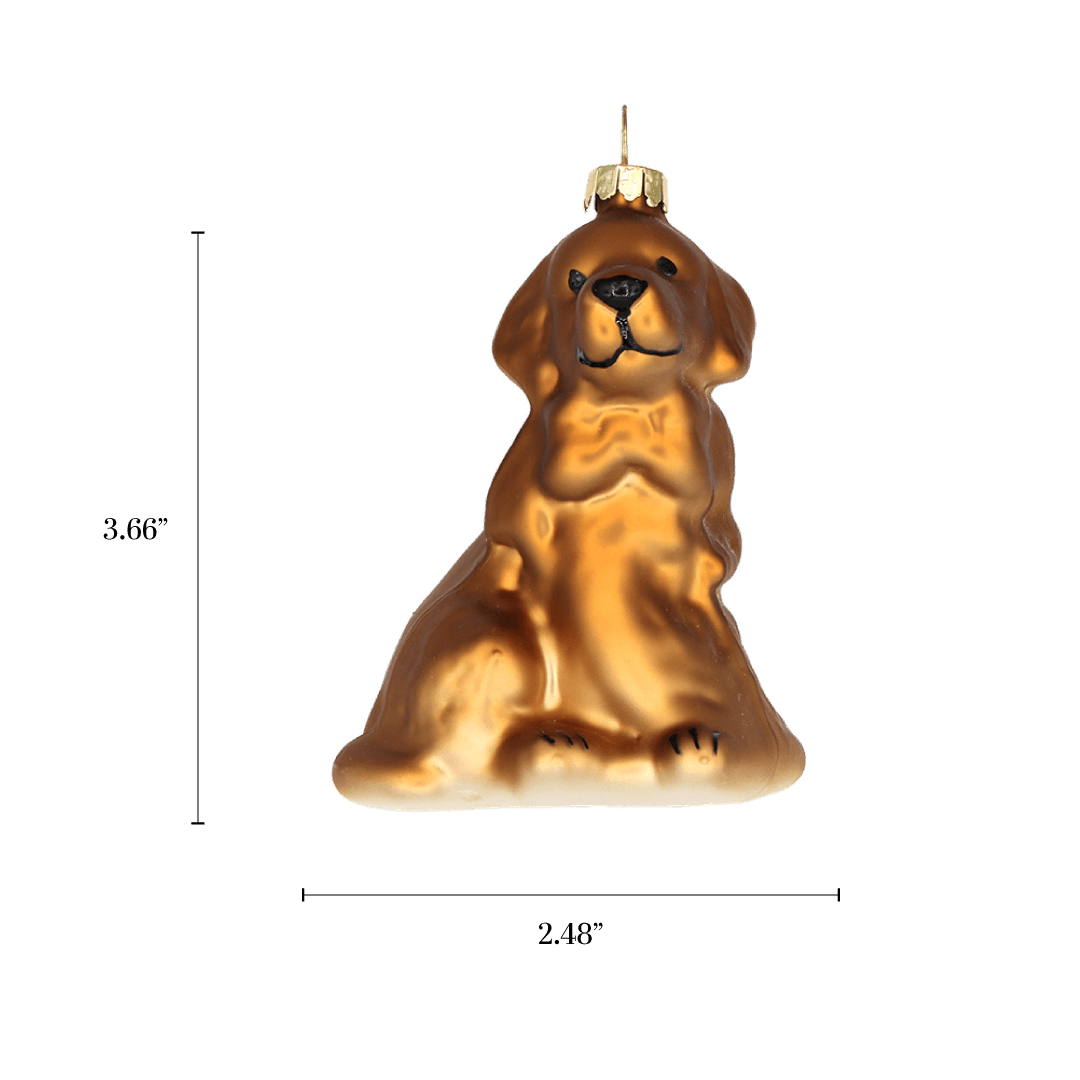 Golden Dog Ornament - Chive US Wholesale