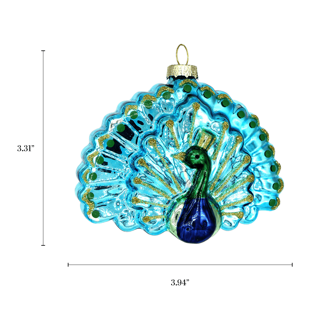 Peacock Ornament - Chive US Wholesale