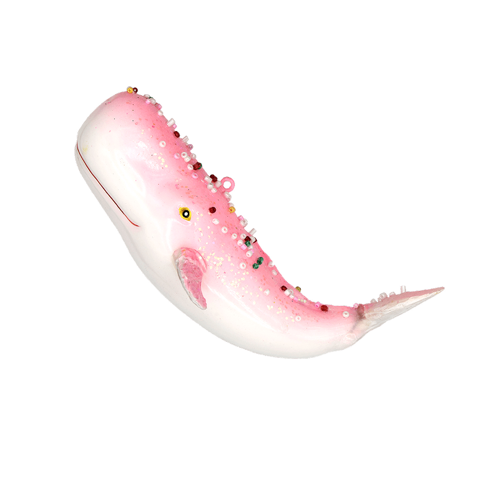 Pink Whale Ornament - Chive US Wholesale