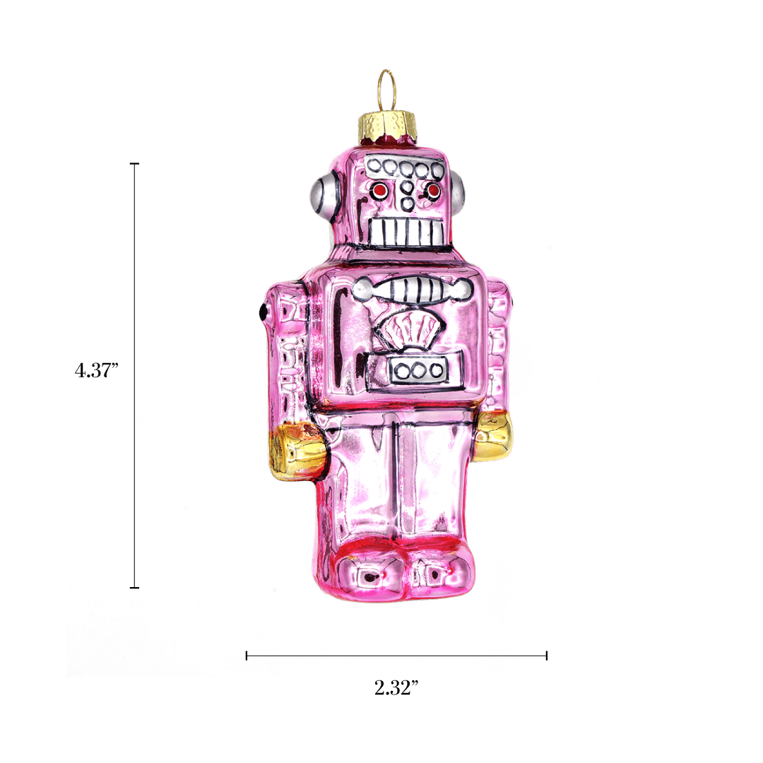 Pink Robot Ornament - Chive US Wholesale