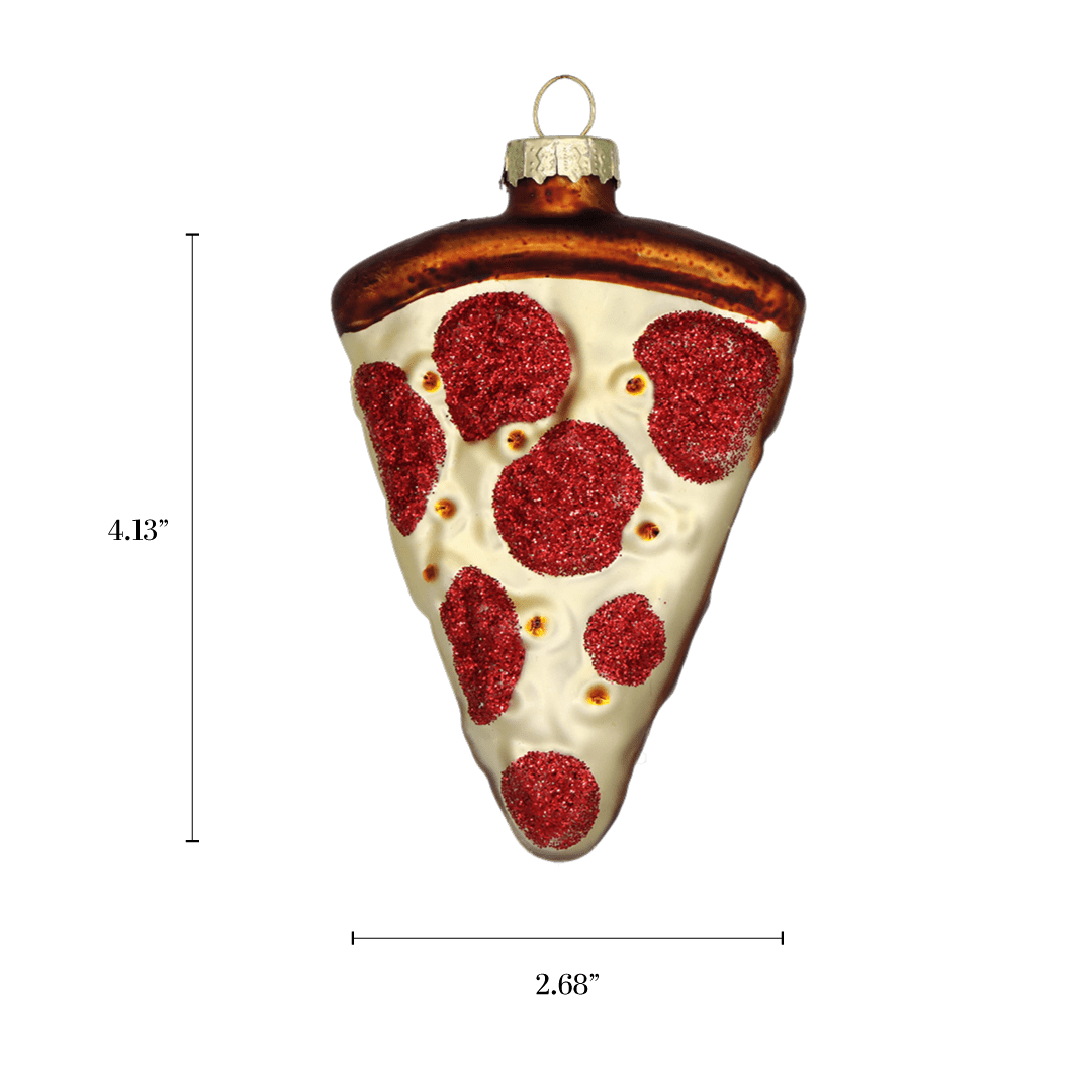 Pizza Slice Ornament - Chive US Wholesale