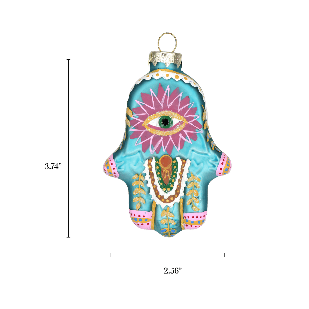 Hamsa Hand Ornament - Chive US Wholesale