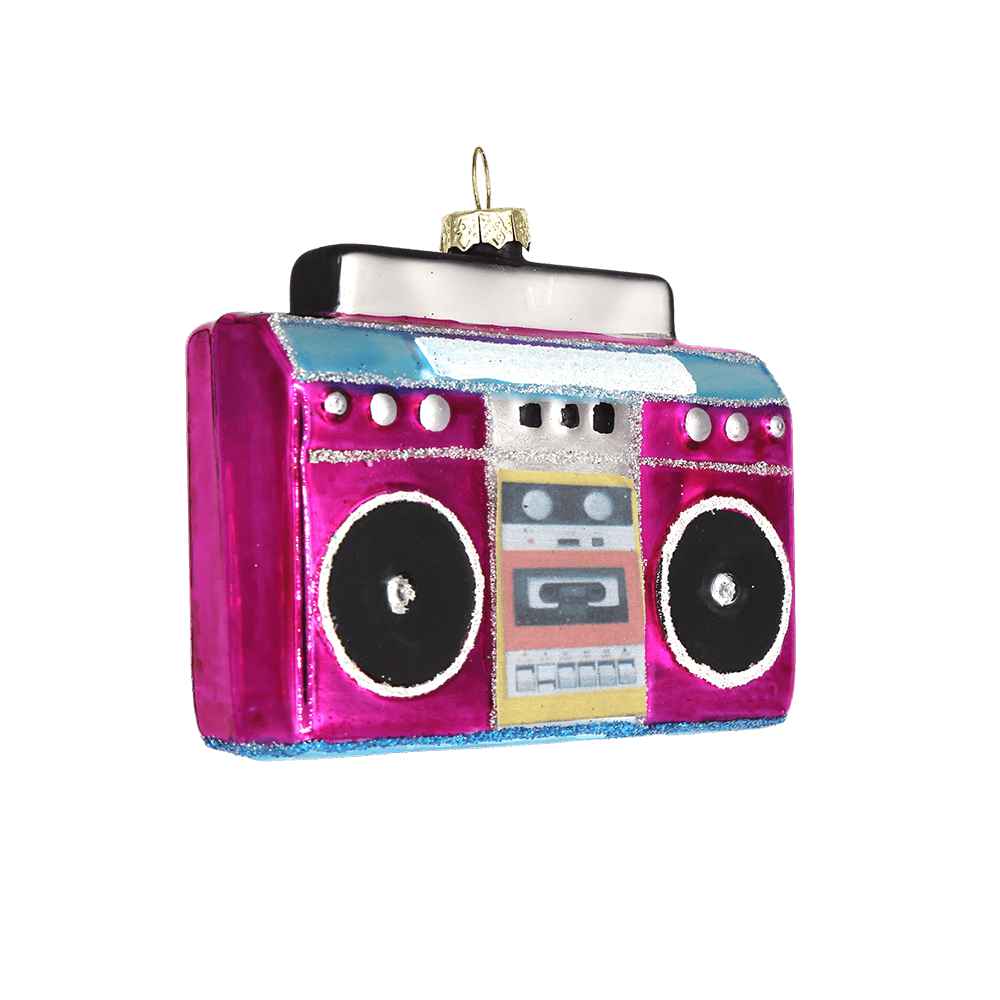 Pink Boombox Ornament - Chive US Wholesale