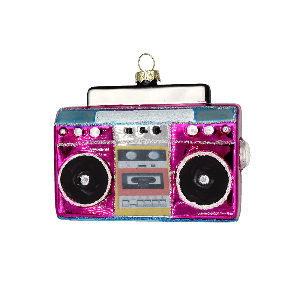 Pink Boombox Ornament - Chive US Wholesale