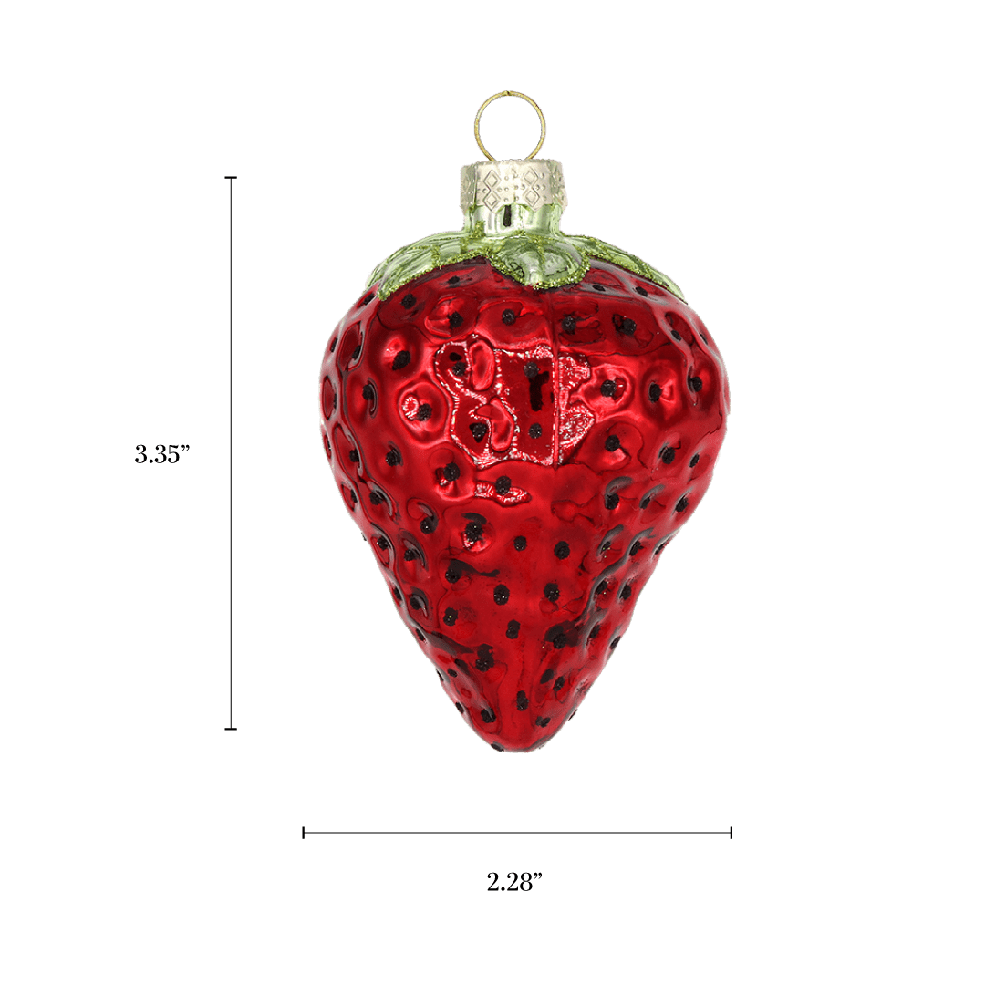 Strawberry Ornament - Chive US Wholesale