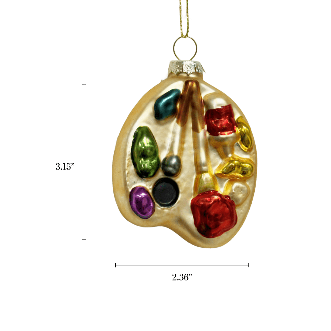 Artist's Palette Ornament - Chive US Wholesale