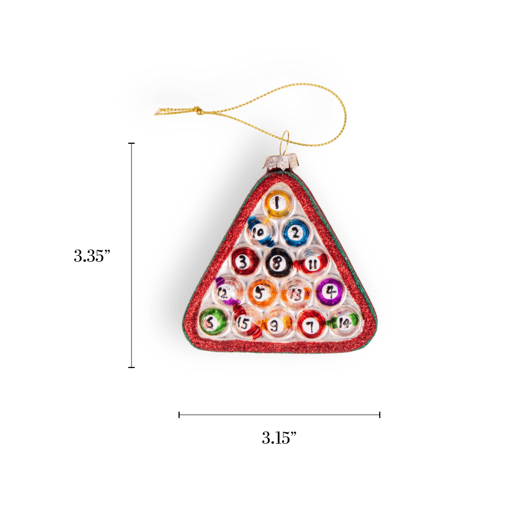 Billiards Rack Ornament - Chive US Wholesale