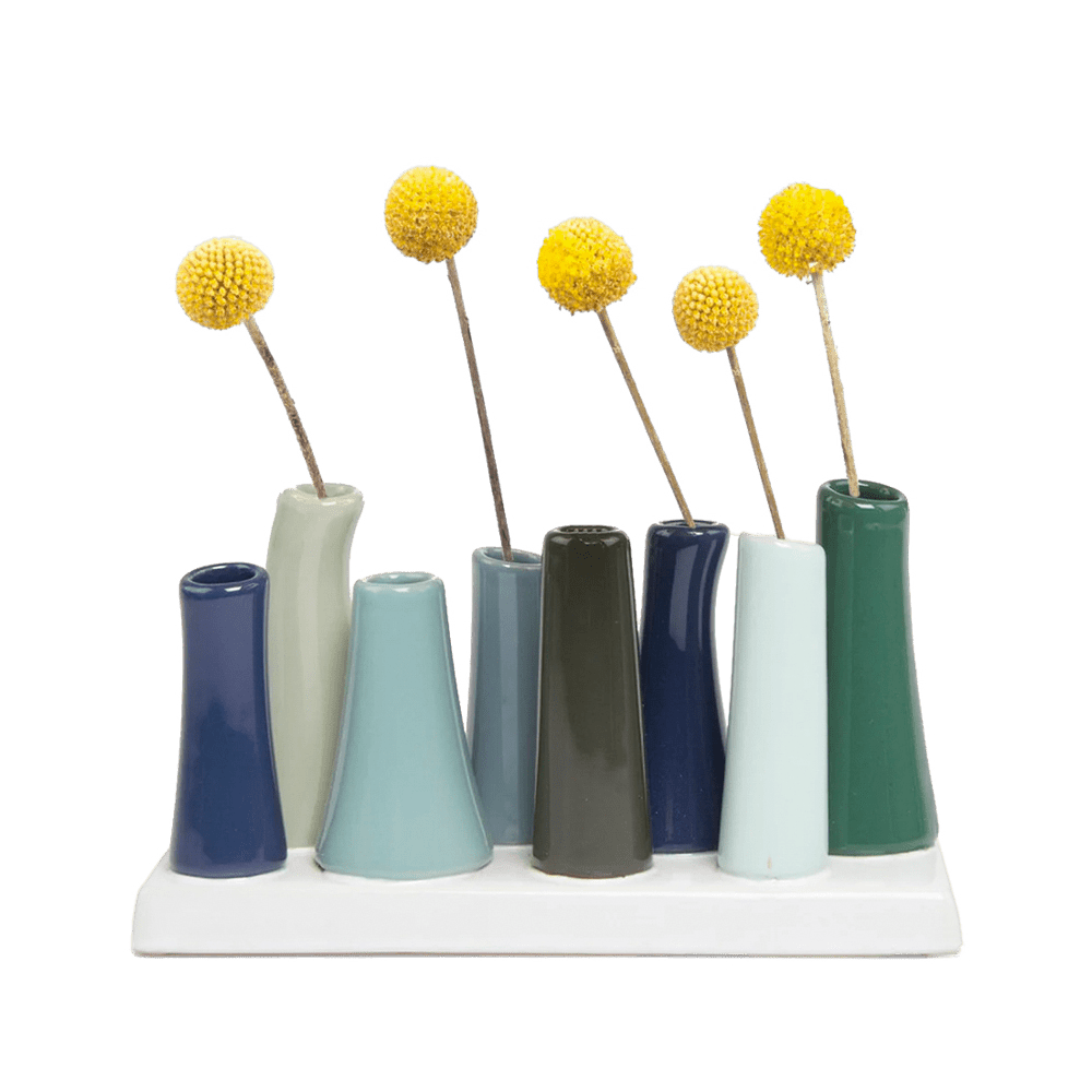 Pooley Modern Bud Vase For Flowers - Chive US Wholesale