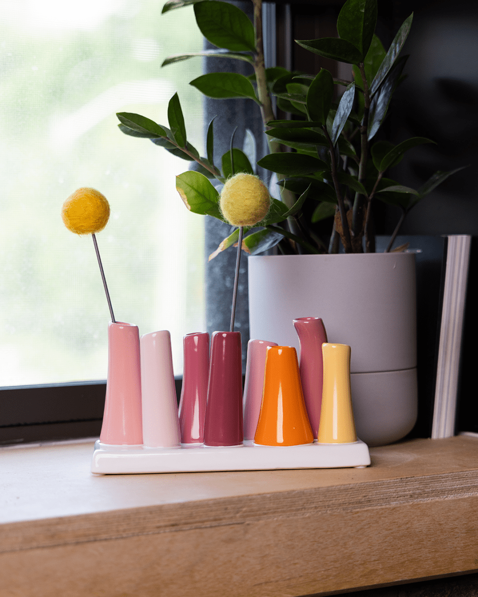 Pooley Modern Bud Vase For Flowers - Chive US Wholesale