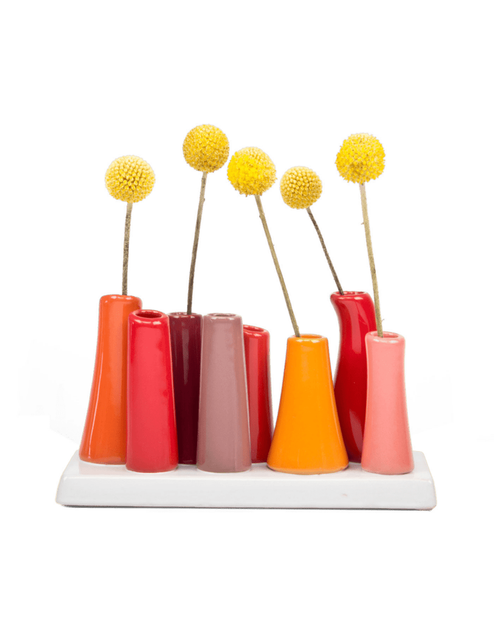 Pooley Modern Bud Vase For Flowers - Chive US Wholesale