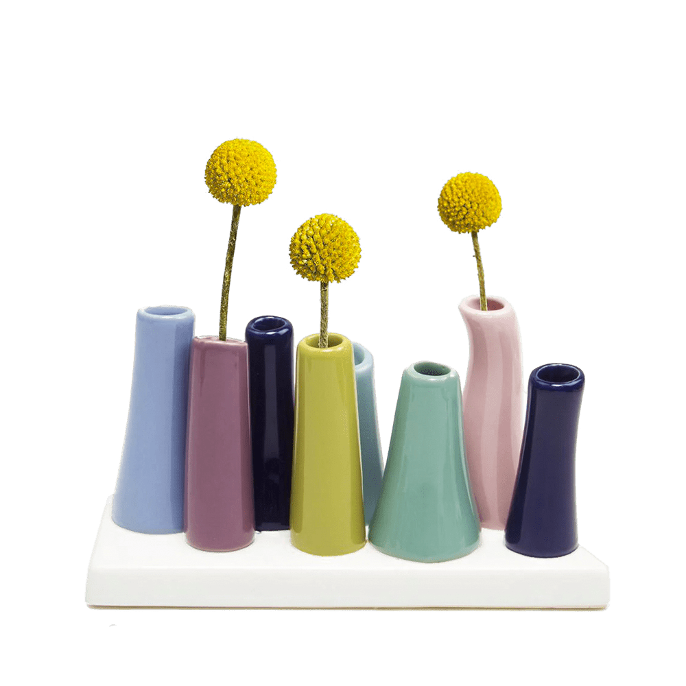 Pooley Modern Bud Vase For Flowers - Chive US Wholesale