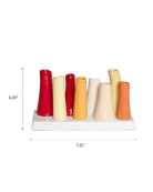 Pooley Modern Bud Vase For Flowers - Chive US Wholesale