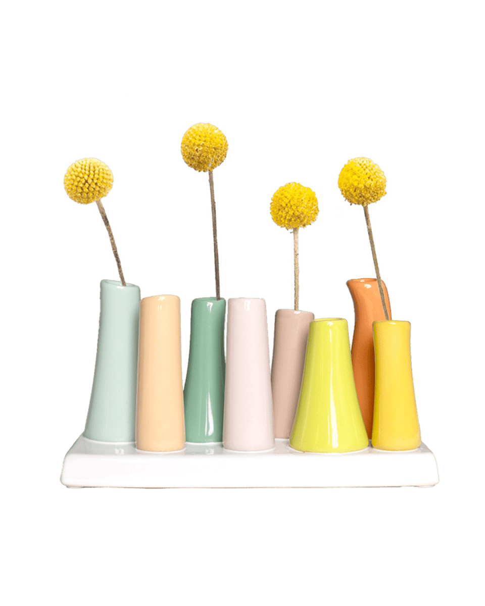 Pooley Modern Bud Vase For Flowers - Chive US Wholesale