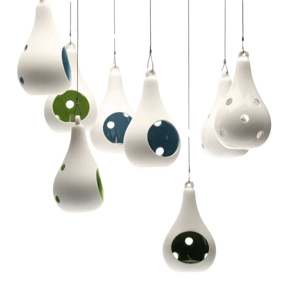 Pod Ceramic Hanging Air Plant Holder - Chive US Wholesale