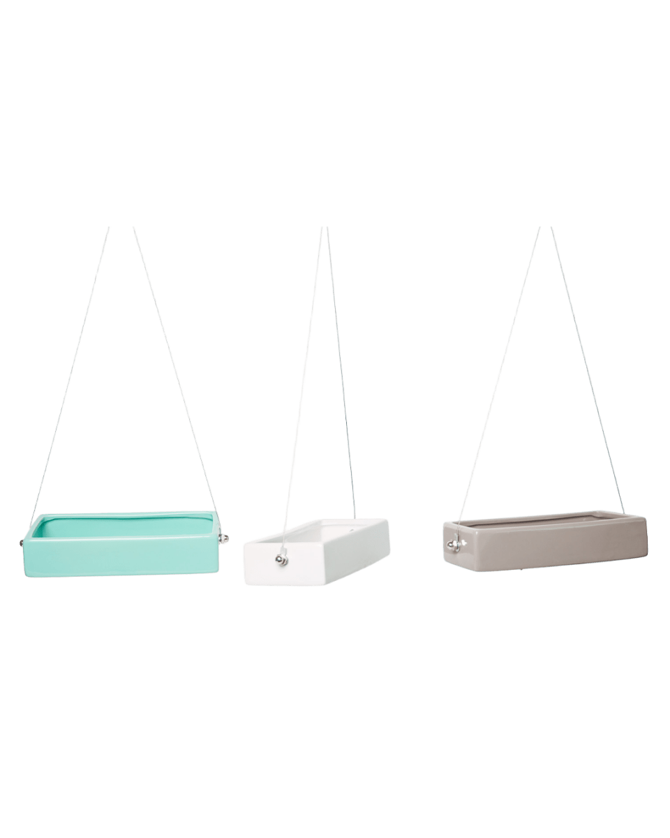 Ragna Ceramic Hanging Planter Kit - Chive US Wholesale