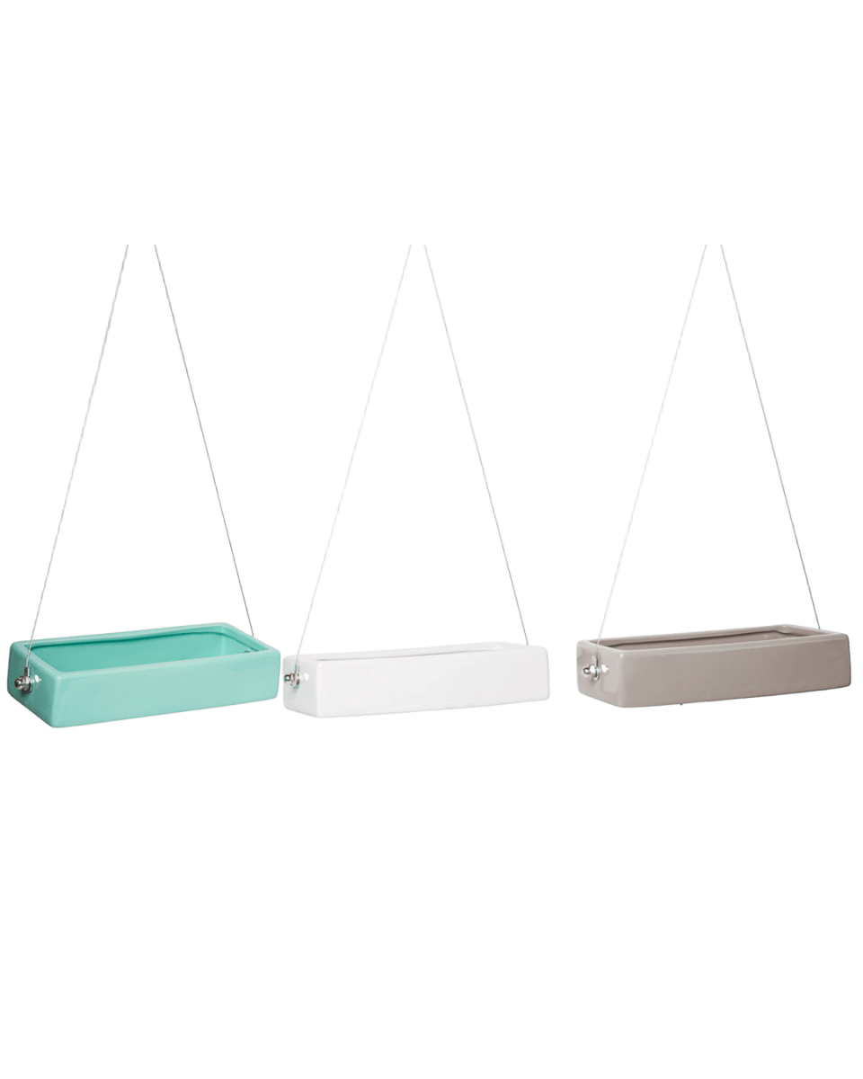 Ragna Ceramic Hanging Planter Kit - Chive US Wholesale