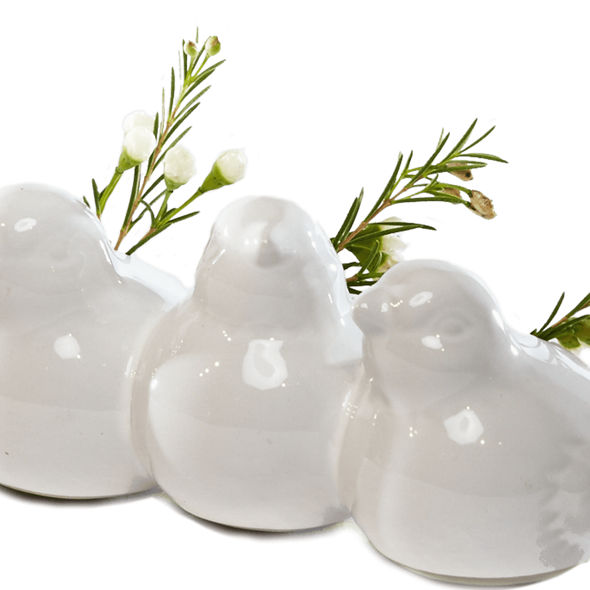 Sisken Ceramic Bud Vase For Flowers - Chive US Wholesale