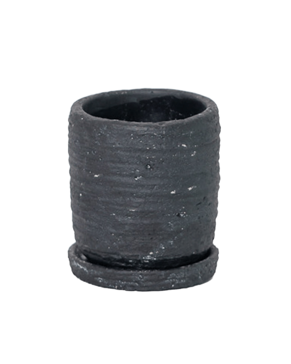 Paul Ceramic Pot And Saucer Set With Drainage - Chive US Wholesale