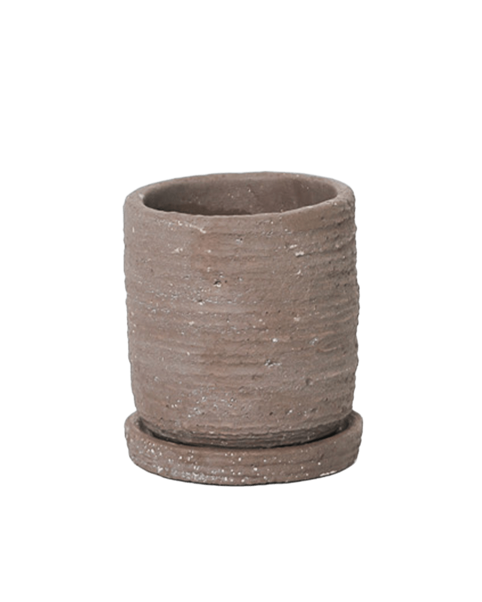 Paul Ceramic Pot And Saucer Set With Drainage - Chive US Wholesale