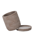 Paul Ceramic Pot And Saucer Set With Drainage - Chive US Wholesale