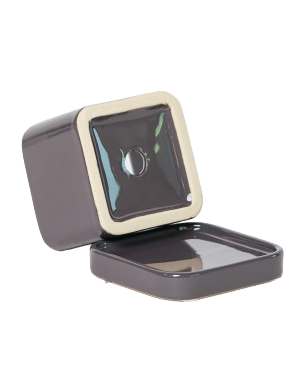 Svek Ceramic Pot And Saucer With Drainage Hole - Chive US Wholesale