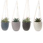 Thimble Porcelain Modern Hanging Planter Kit - Chive US Wholesale