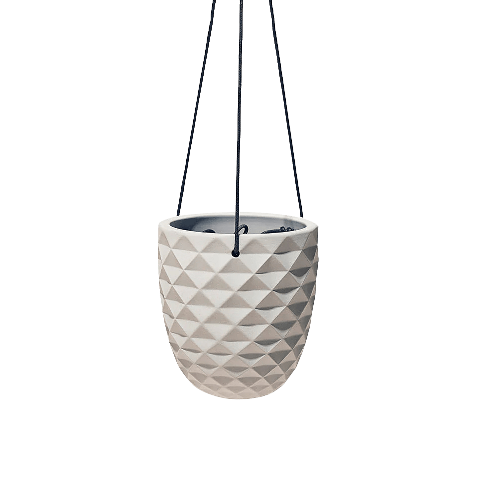 Thimble Porcelain Modern Hanging Planter - Chive US Wholesale