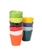 Tika Pot & Saucer | 5 inch - Chive US Wholesale