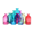 Loft Glass Bud Vase Jewel Tone 10pc Kits - Chive US Wholesale