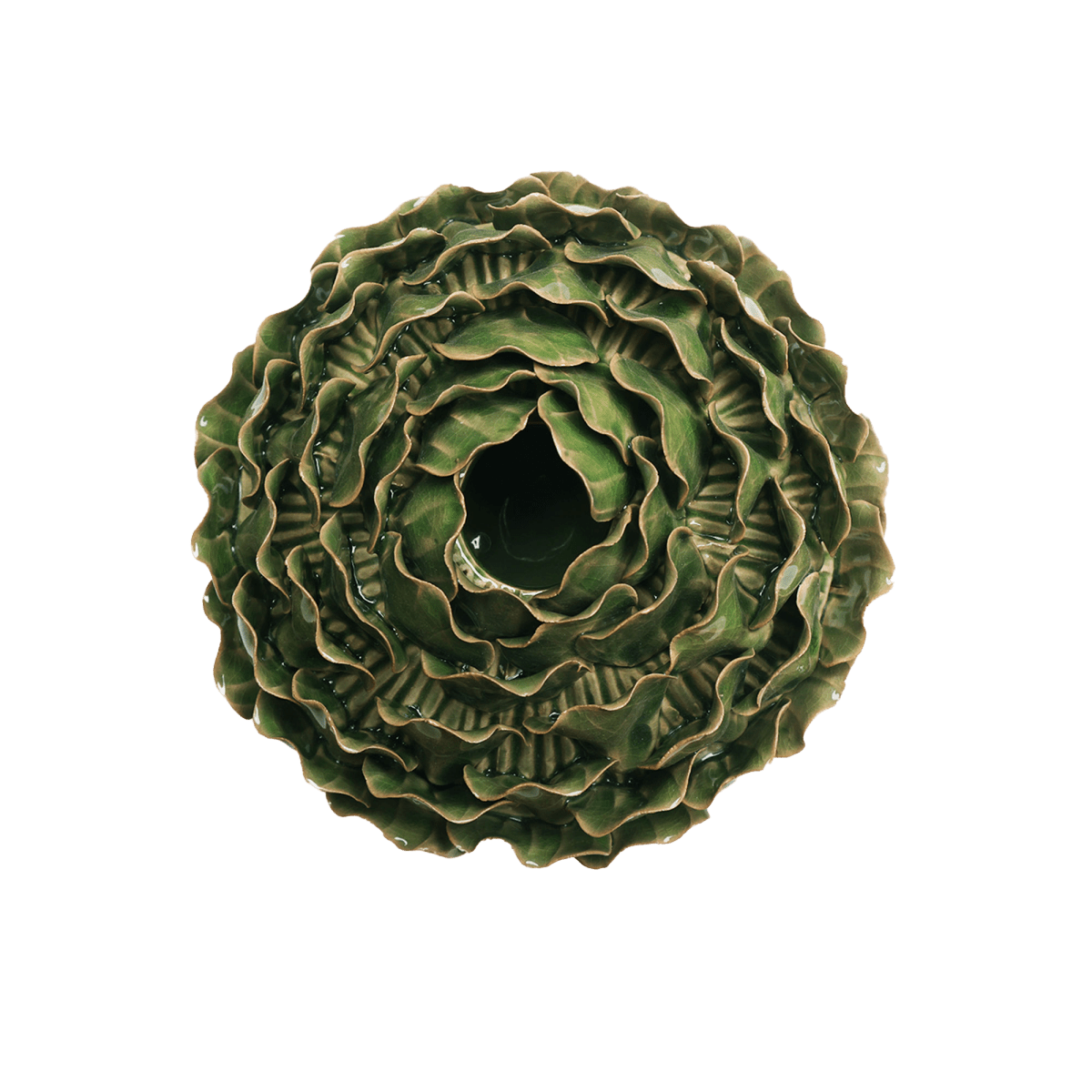 Utopia Ceramic Floral Vase - Chive US Wholesale