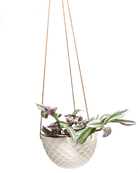 Mini Mofo Porcelain Modern Hanging Planter - Chive US Wholesale